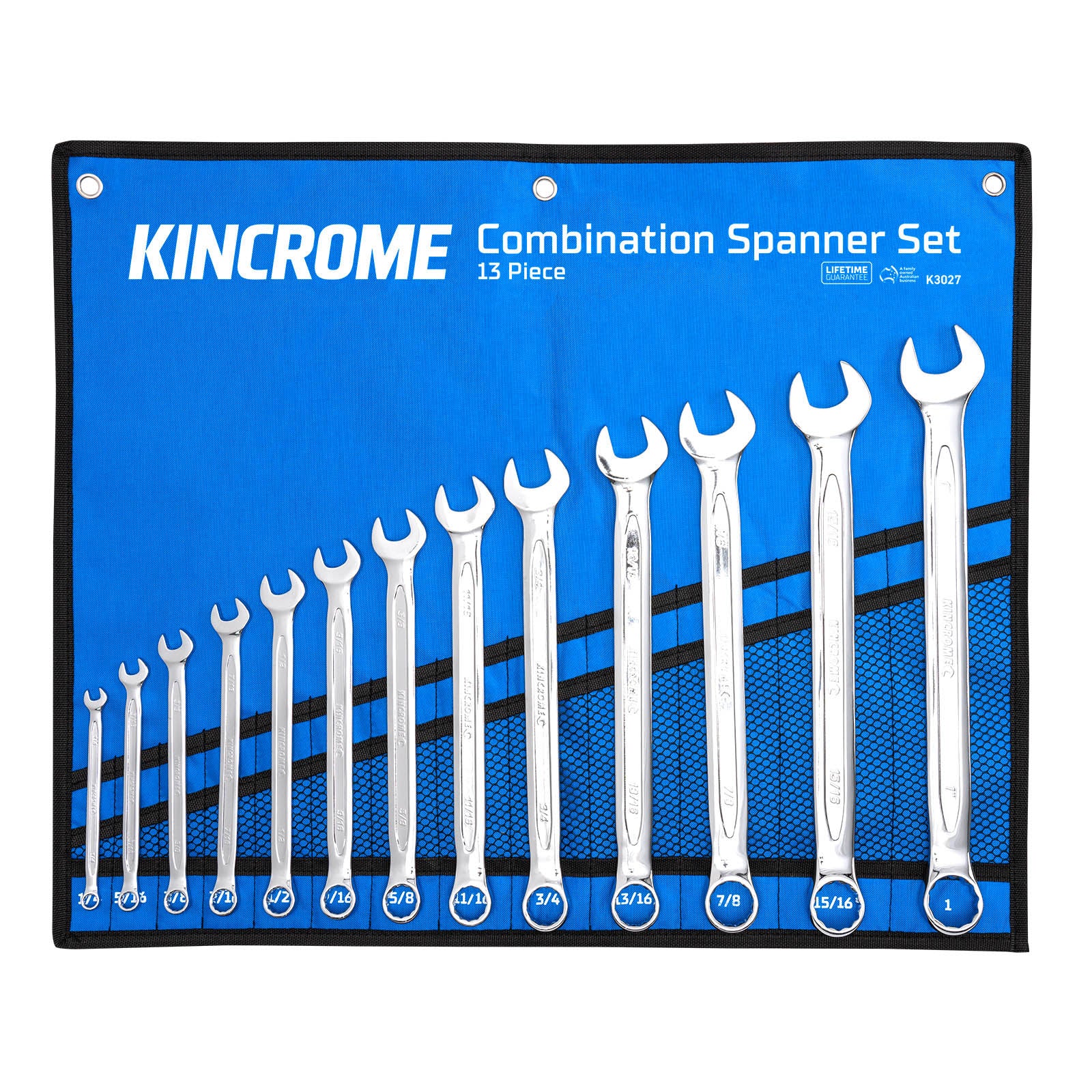 13Pce Imperial Combination Spanner Set K3027 by Kincrome