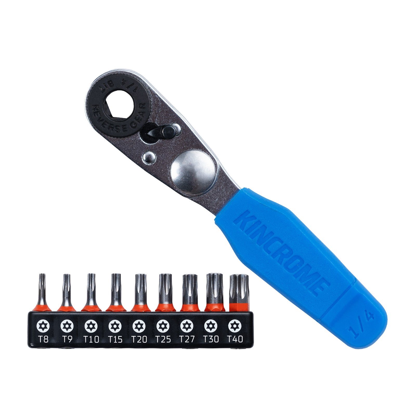 Kincrome 10Pce Mini Ratchet Tamperproof TORX Bit Set K5033
