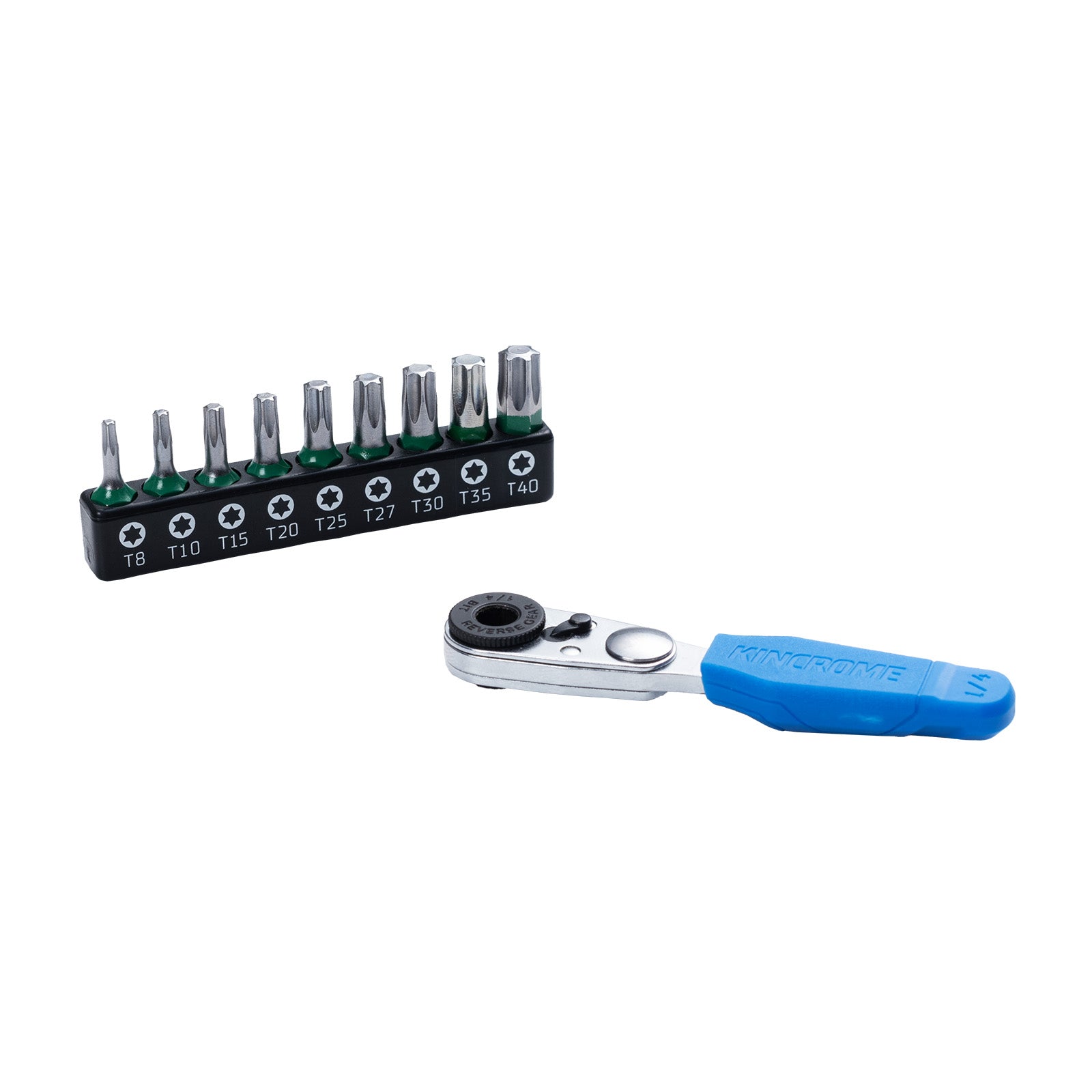 Kincrome 10Pce Mini Ratchet TORX Bit Set K5036