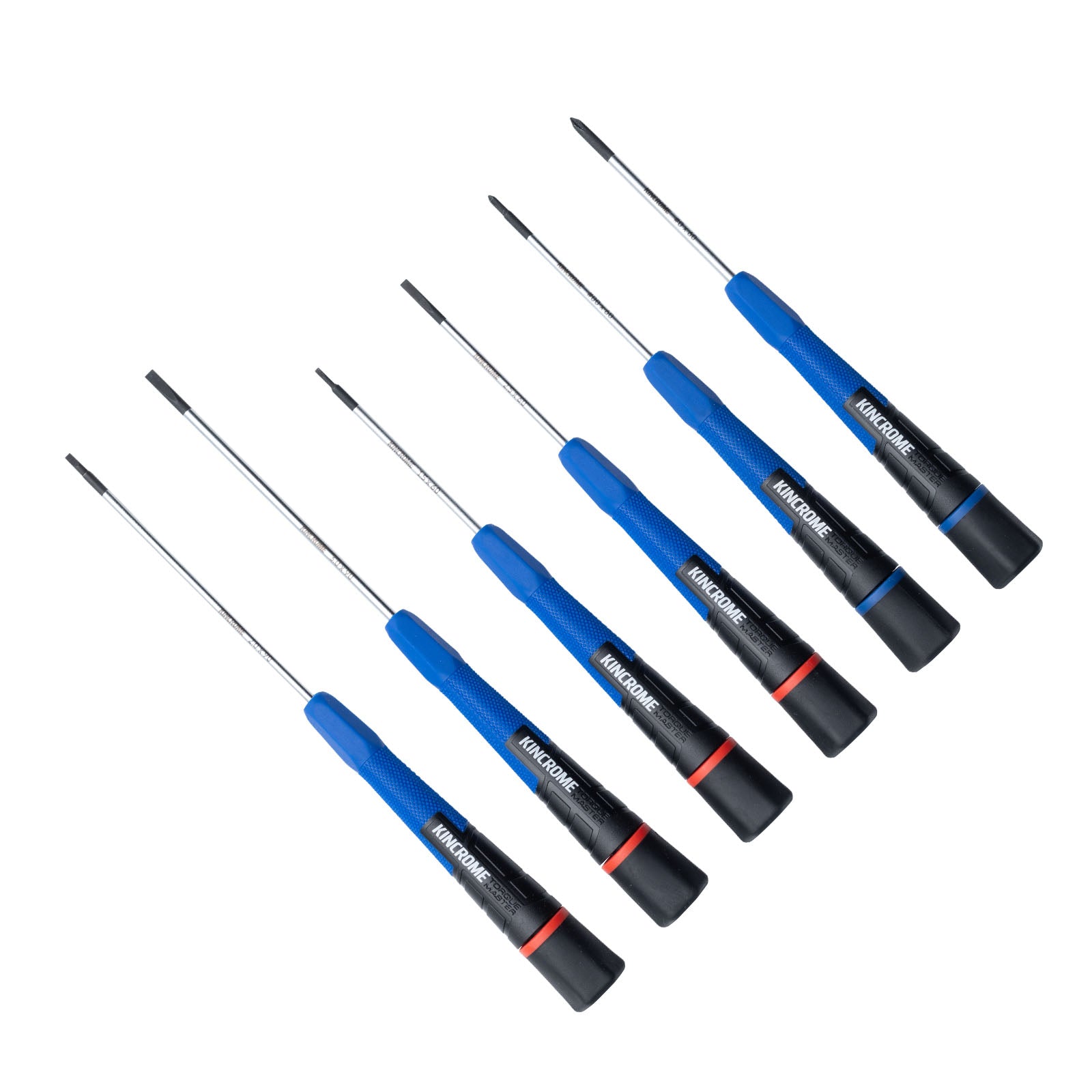 Kincrome 6 Piece Phillips/Blade Precision Screwdriver Set K5651