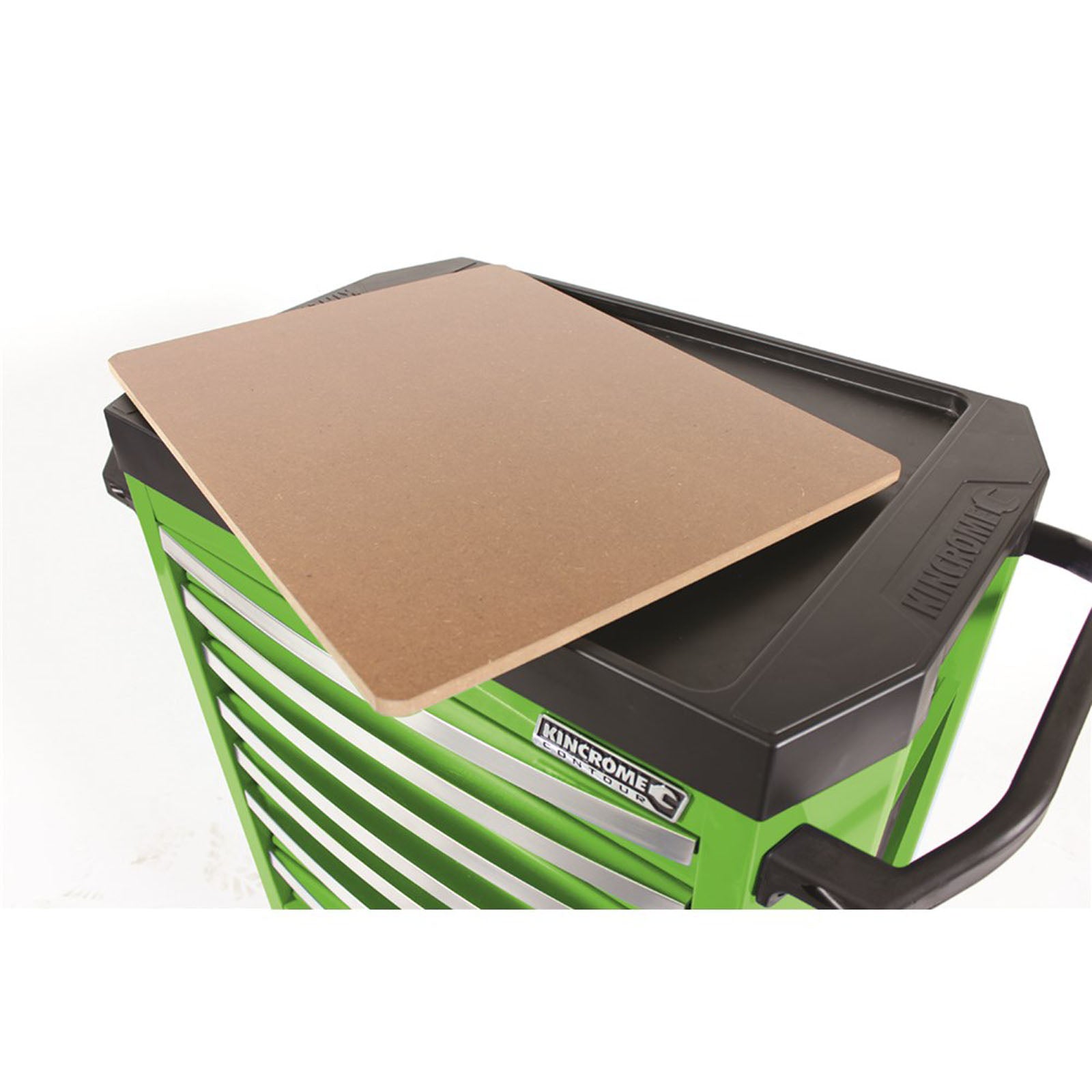 Kincrome CONTOUR Tool Trolley 7 Drawer Green K7747G