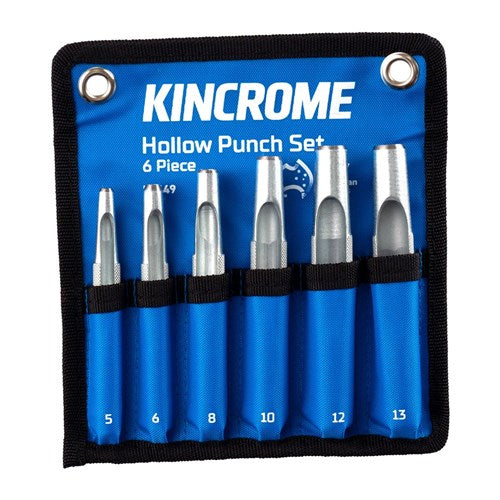 Hollow Punch Set 6Pce (K9449) by Kincrome