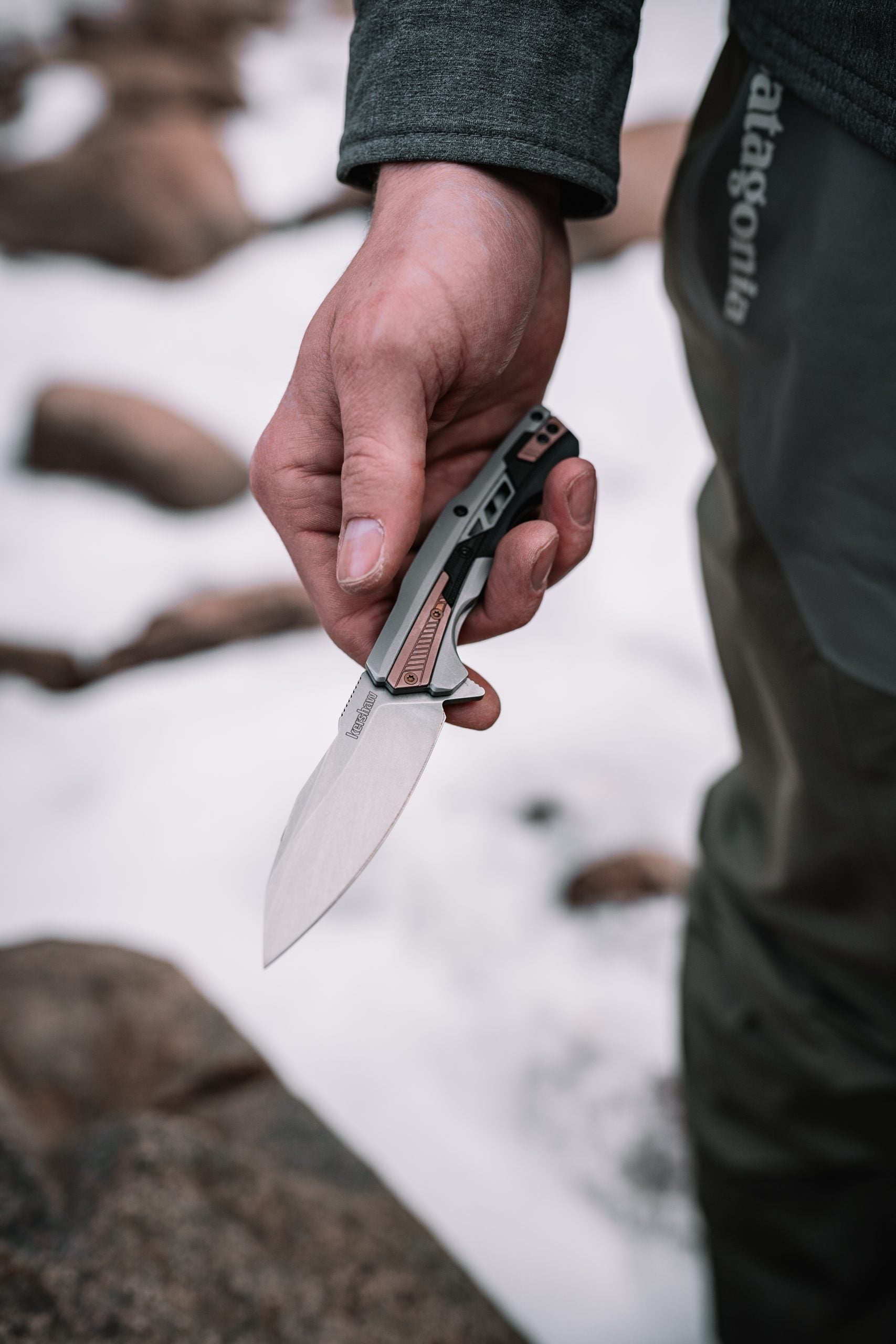 Kershaw Endgame 3.25″ Folding Knife D2 Blade KS2095