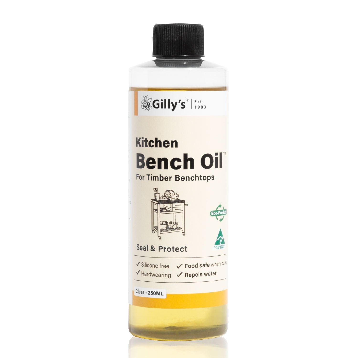 Kitchen Bench Oil (Clear) by Gilly's