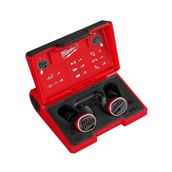 REDLITHIUM™ USB Bluetooth Headphones 3.0AH Kit L4RLEPB301 by Milwaukee