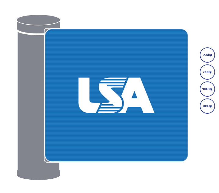 LSA LX2 450g Hi-Temp Multi Purpose Industrial Grease 1600-01