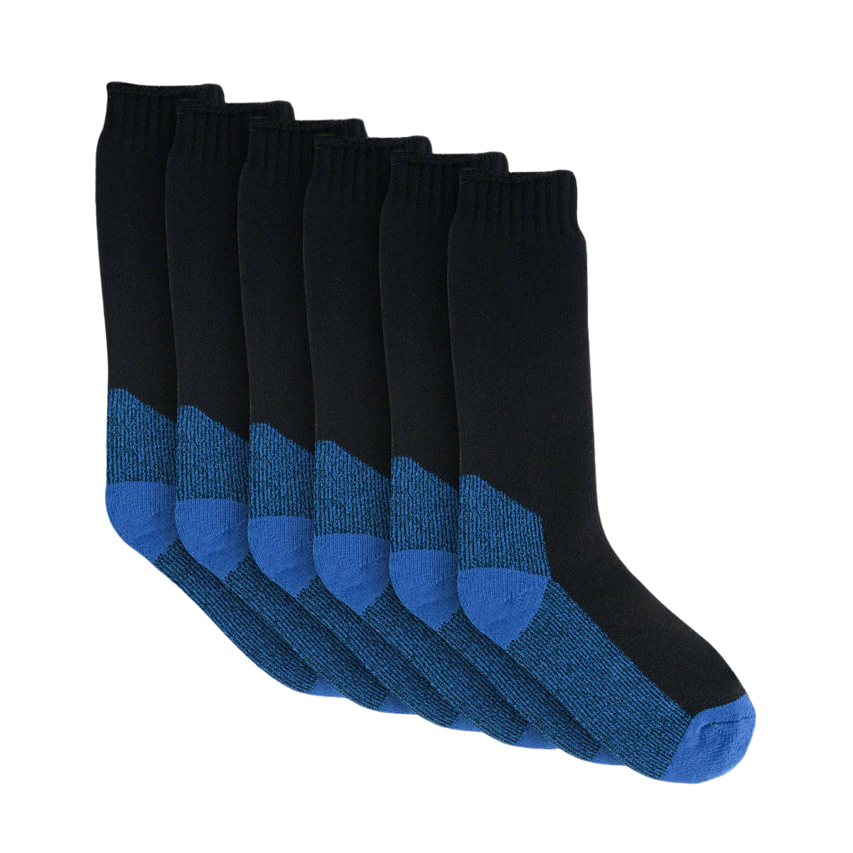 Premium 3 Pair Wool Socks Black Size 6-10 M01W0610-3BK by Moondyne