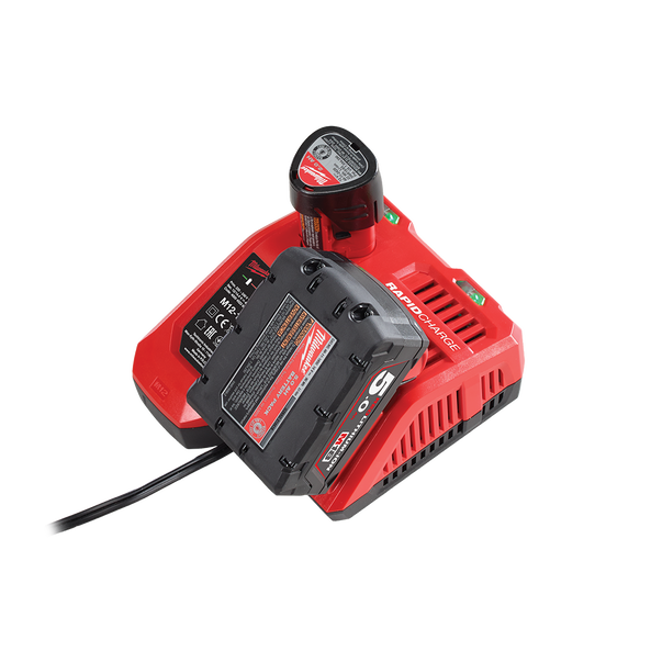 Milwaukee M12 & M18 - 12-18V Multi Voltage Rapid Charger M12-18FC