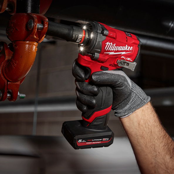 12V 1/2" FUEL™ Stubby Impact Wrench With Friction Ring Bare (Tool Only) M12FIW2F120 by Milwaukee