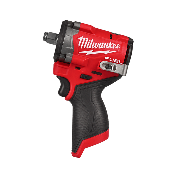 12V 1/2" FUEL™ Stubby Impact Wrench With Friction Ring Bare (Tool Only) M12FIW2F120 by Milwaukee