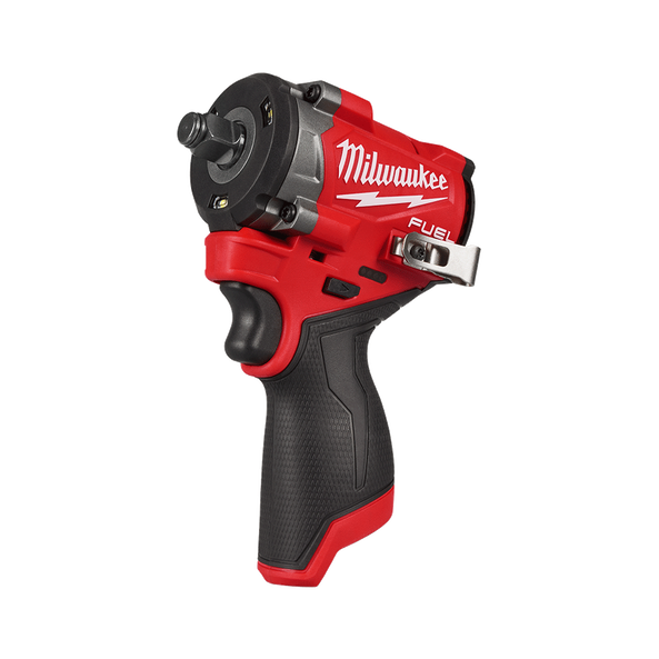 12V 1/2" FUEL™ Stubby Impact Wrench With Friction Ring Bare (Tool Only) M12FIW2F120 by Milwaukee