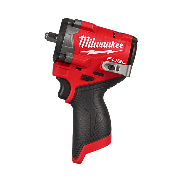 12V 3/8" FUEL™ Stubby Impact Wrench With Friction Ring Bare (Tool Only) M12FIW2F380 by Milwaukee