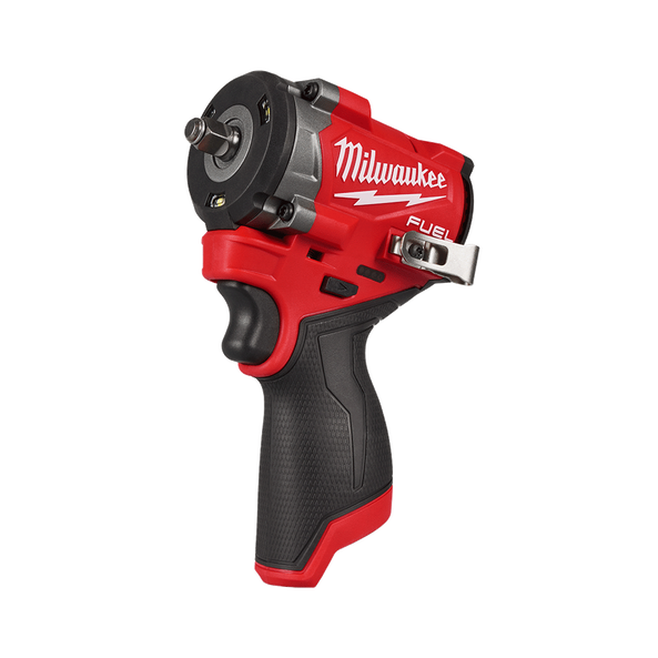 12V 3/8" FUEL™ Stubby Impact Wrench With Friction Ring Bare (Tool Only) M12FIW2F380 by Milwaukee