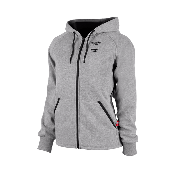 M12™ Women's Heated Hoodie Grey M12HHWGREY10 by Milwaukee