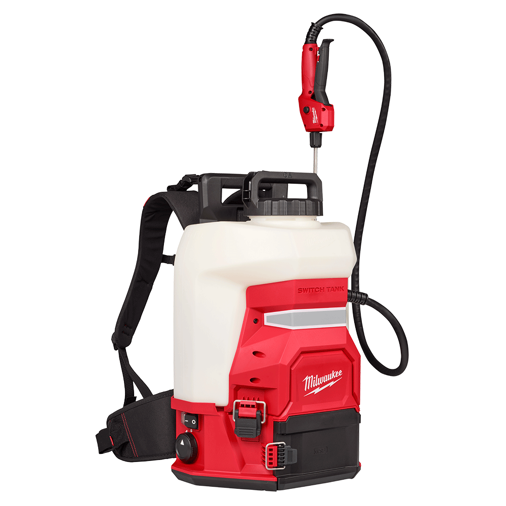 Milwaukee M18™ SWITCH TANK™ 15 Litre Backpack Chemical Sprayer with Powered Base (Tool Only) M18BPFPG2PS0