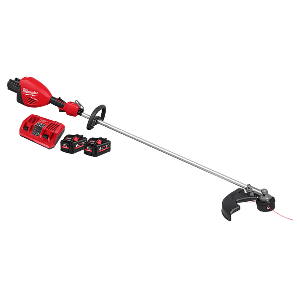 18V 8.0Ah FUEL™ Dual Battery Line Trimmer Kit M18F2LT802 by Milwaukee
