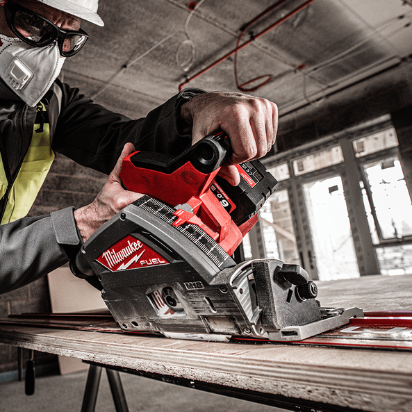 18V 165mm FUEL™ Brushless Track Saw Bare (Tool Only) M18FPS55-0P by Milwaukee