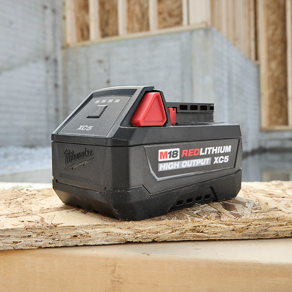 Milwaukee M18™ REDLITHIUM™ HIGH OUTPUT™ XC5 5.0Ah Battery M18HB5
