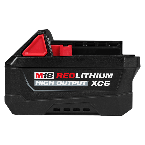 Milwaukee M18™ REDLITHIUM™ HIGH OUTPUT™ XC5 5.0Ah Battery M18HB5