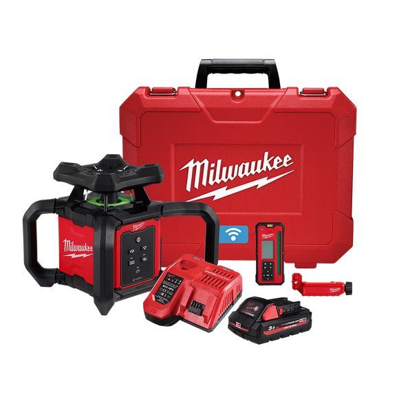 M18™ Interior Single Slope Rotary Laser 305M (1000') Green Kit M18RL305-301C by Milwaukee