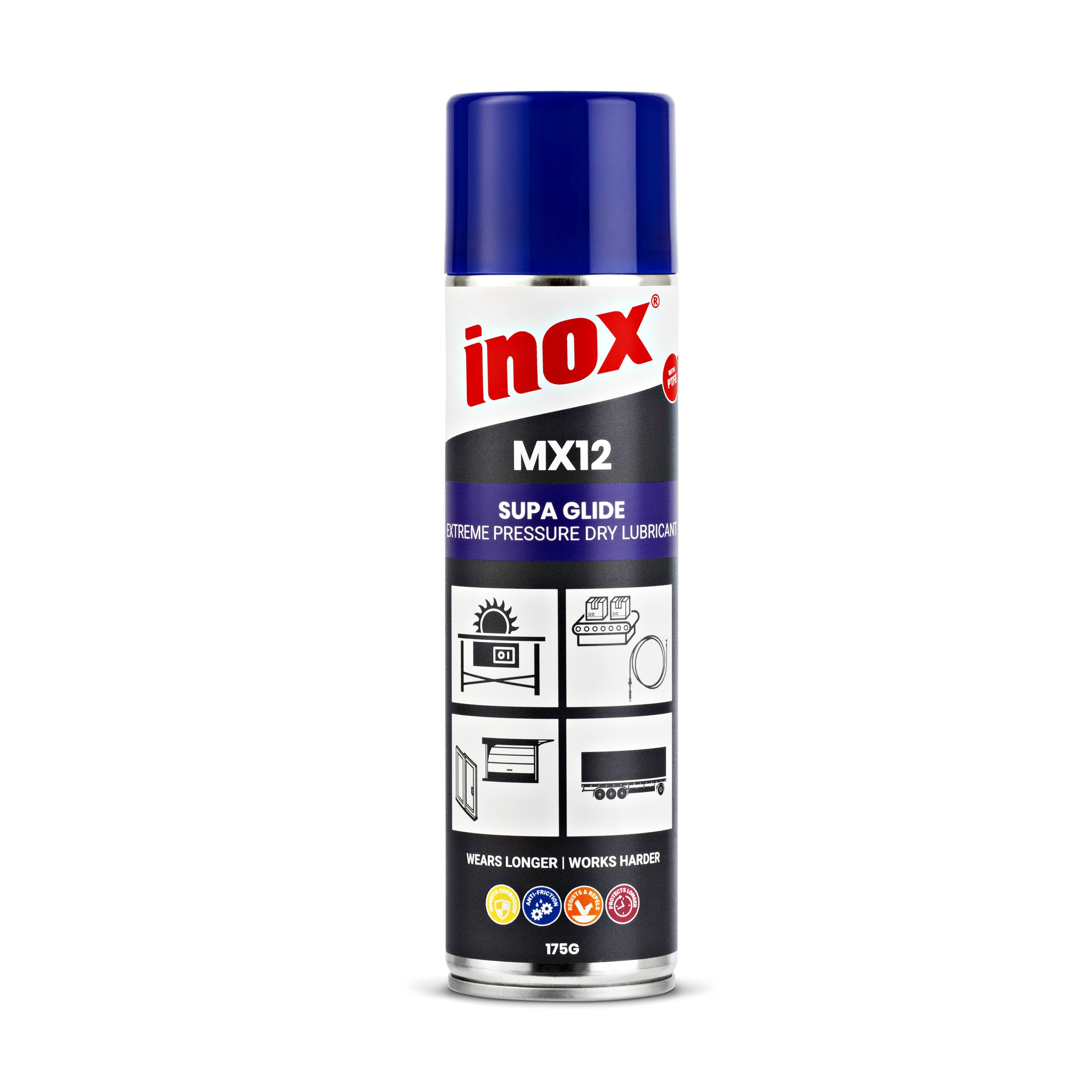 Inox PTFE Supa Glide Dry Lubricant