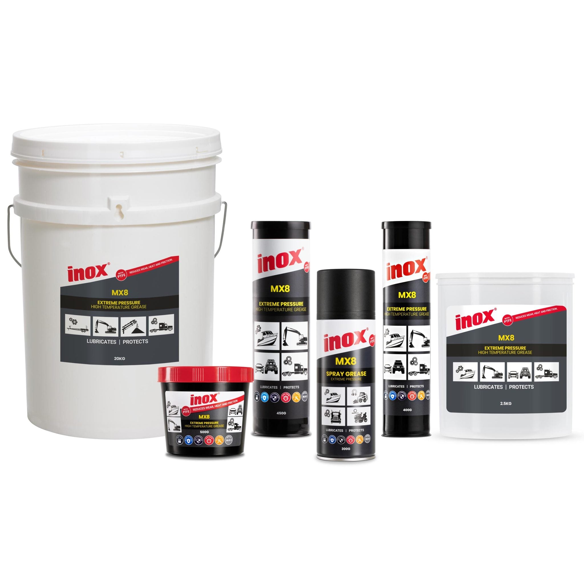 Inox MX8 Extreme Pressure Grease