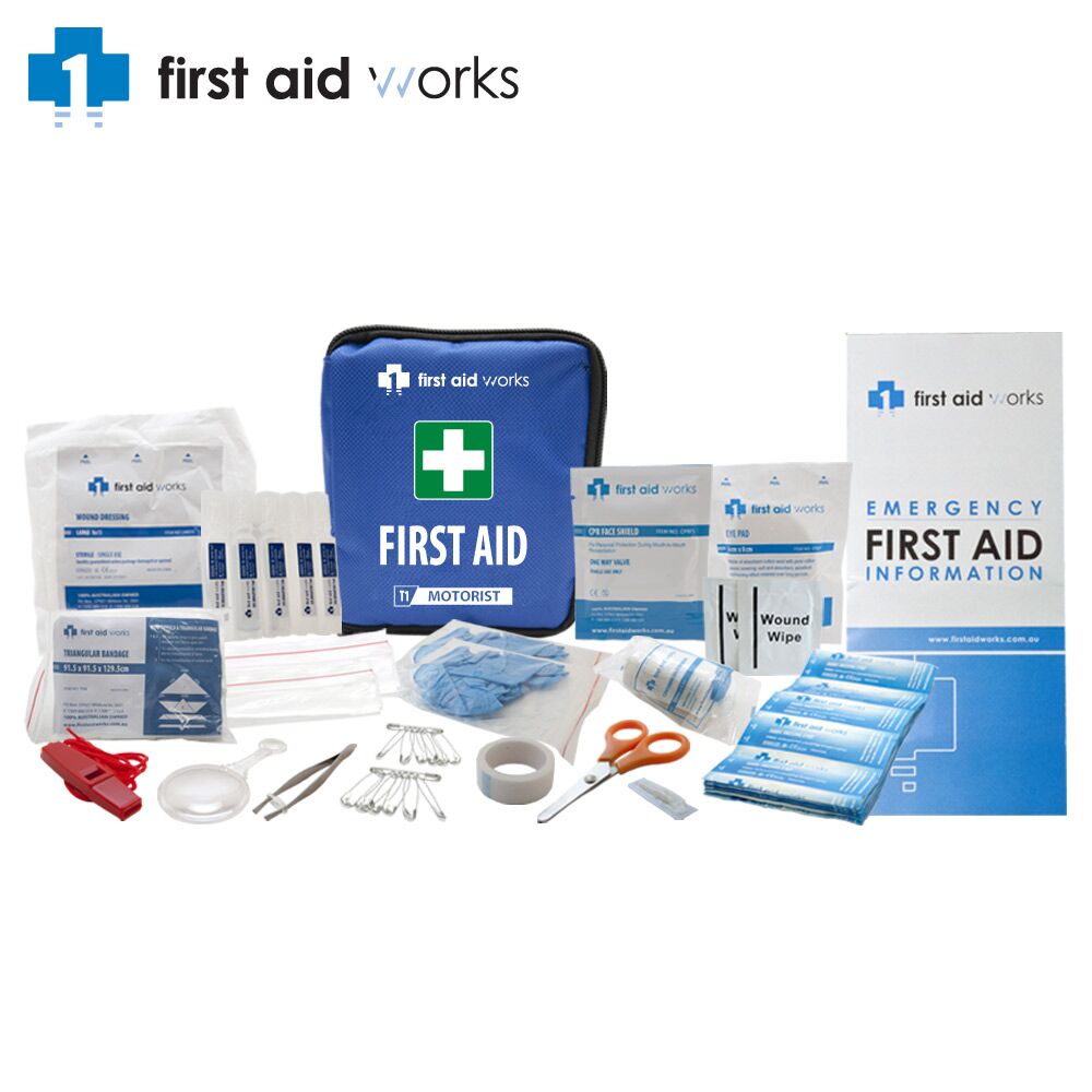 Motorist First Aid Kit FAWT1M by First Aid Works