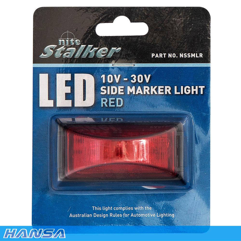 Nite Stalker LED Side Marker Light - Red NSSMLR