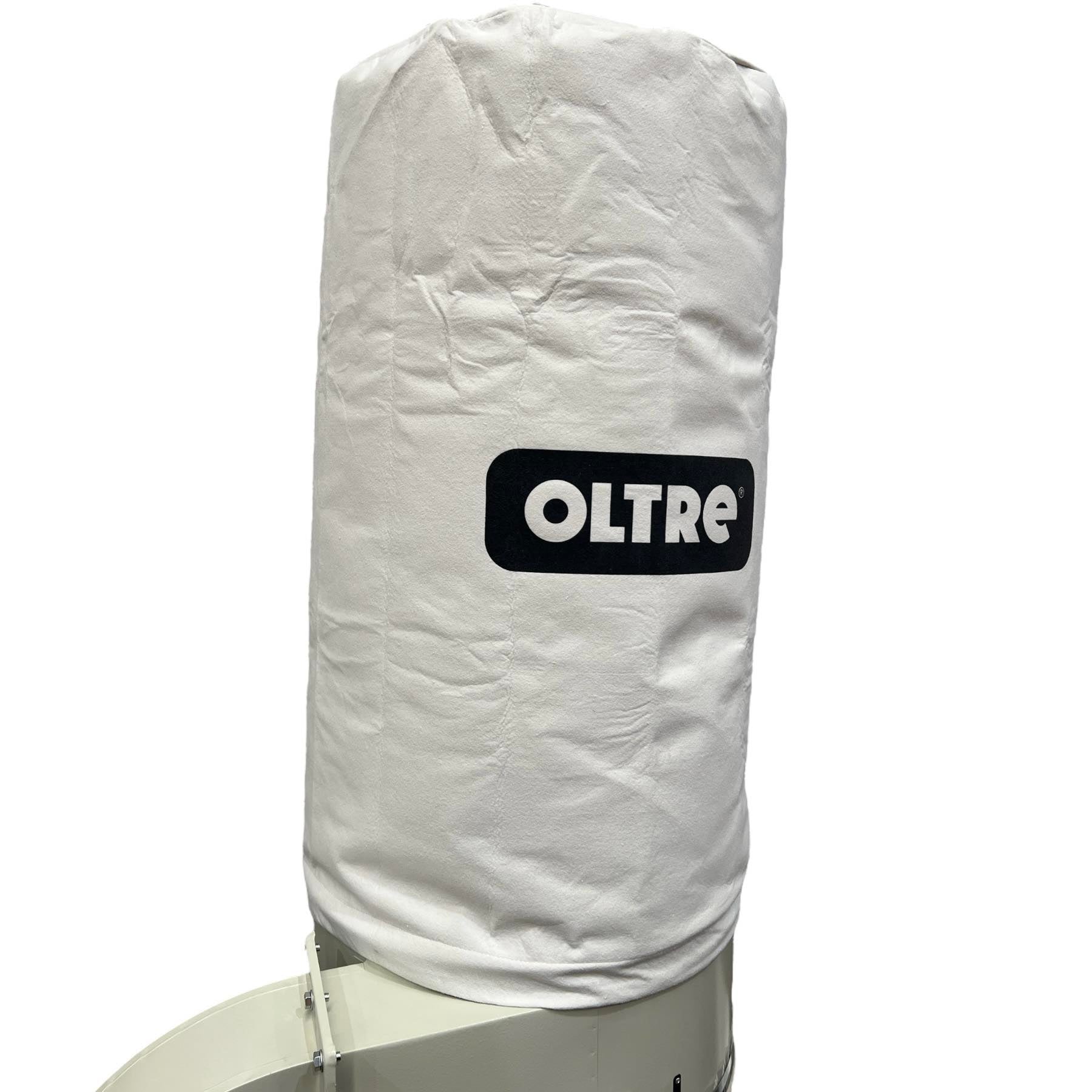 Dust Collector 3HP 2 x Filter (Needlefelt Top + Plastic Bottom Bag) OT-DC-2200 by Oltre