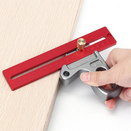 Oltre Aluminium Woodworking Scribe Ruler OT-HT-RS-AM *Coming Soon - Expected Q1, 2025*