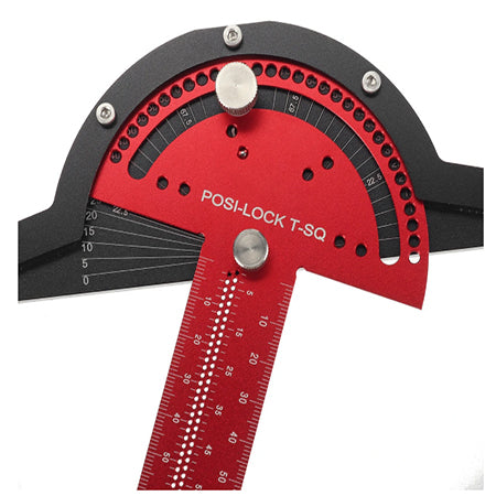 Oltre Aluminium T Square with Protractor 300mm OT-HT-TS-AM *Coming Soon - Expected Q1, 2025*