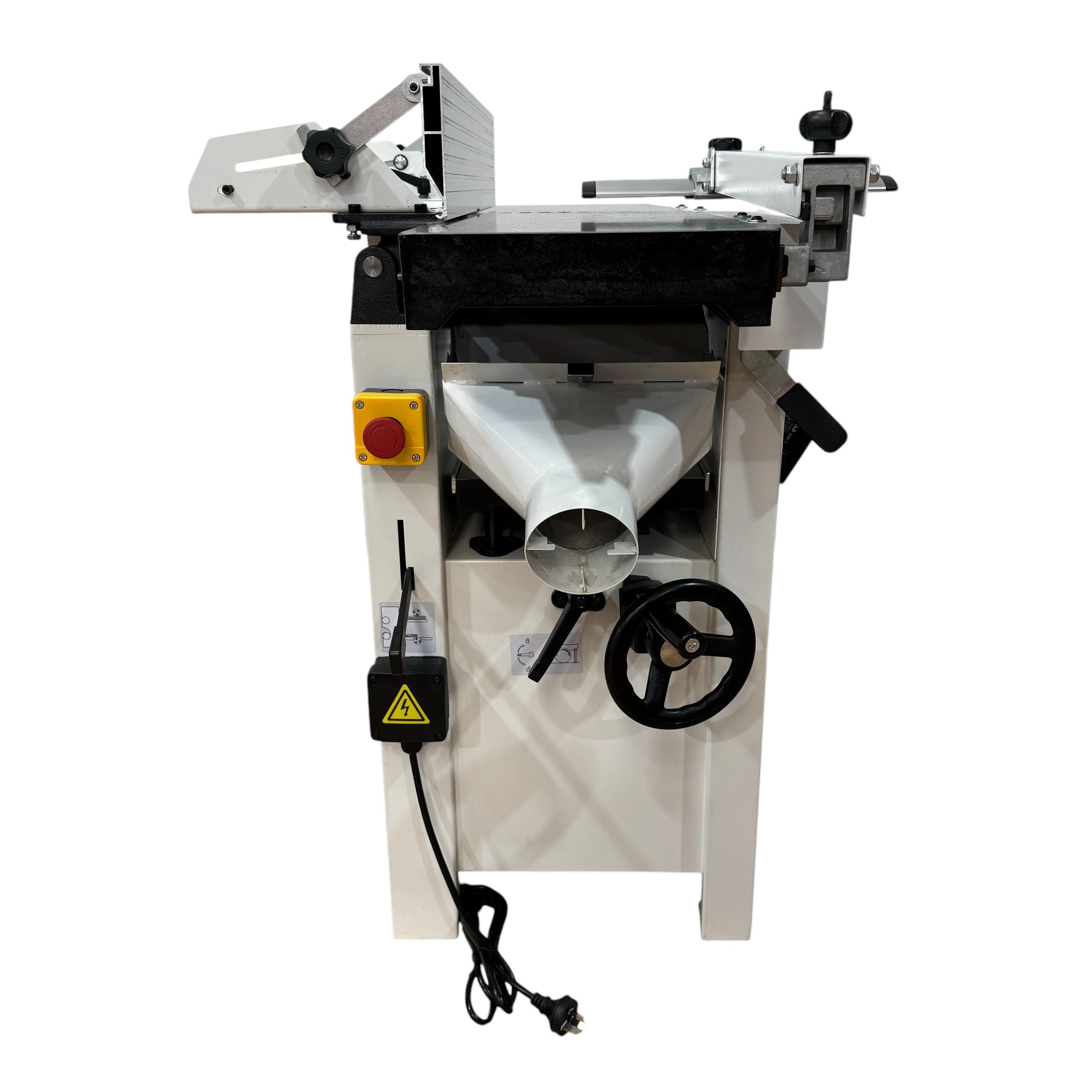 250mm (10") Combination Planer & Thicknesser with Spiral Head Cutter Block 3HP 240V OT-PT1001A by Oltre