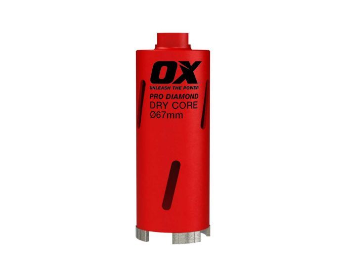 67mm Dry Core Drill Bit OX-PDC-067 by Ox