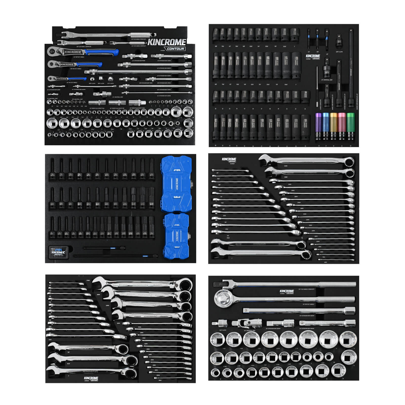 *Scratch 'n Dent* Kincrome ENFORCER Workshop Tool Kit 1050 Piece 22 Drawer 60” P1590ENF