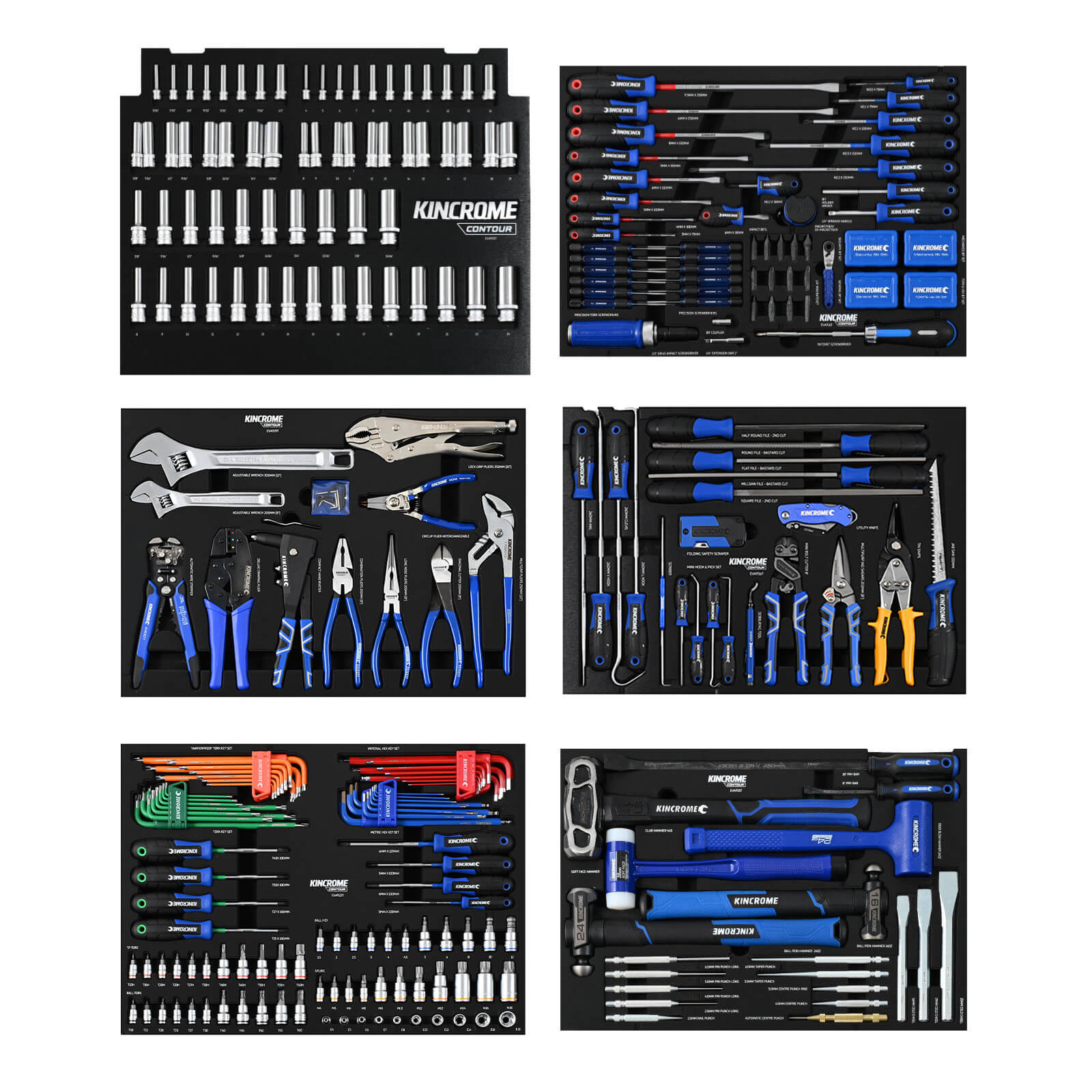 *Scratch 'n Dent* Kincrome ENFORCER Workshop Tool Kit 1050 Piece 22 Drawer 60” P1590ENF