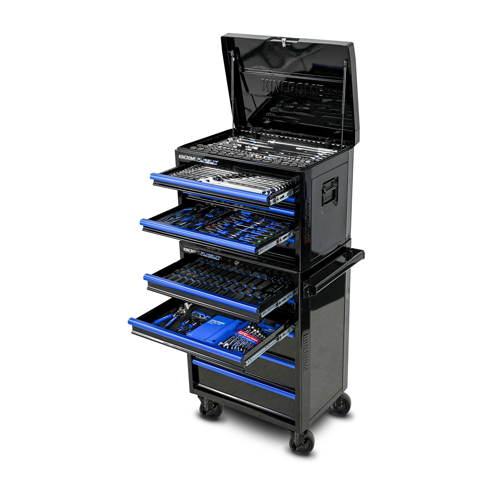Kincrome PURSUIT Workshop Tool Kit 263 Piece 11 Drawer (26") P1934B - With Bonus Spanner Set