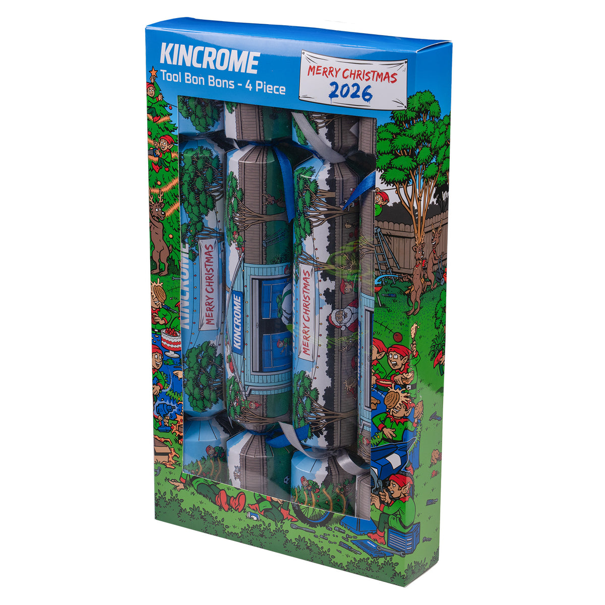 Kincrome Christmas Tool Bon Bon Set 2026 – 4 Piece P4113