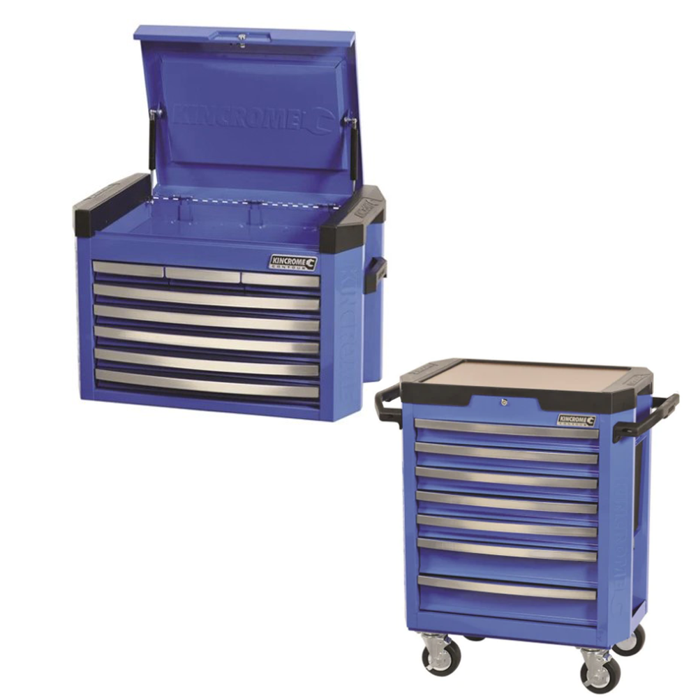 Tool Chest and Trolley Combo 15 Drawer 26" Contour - P7700 by Kincrome