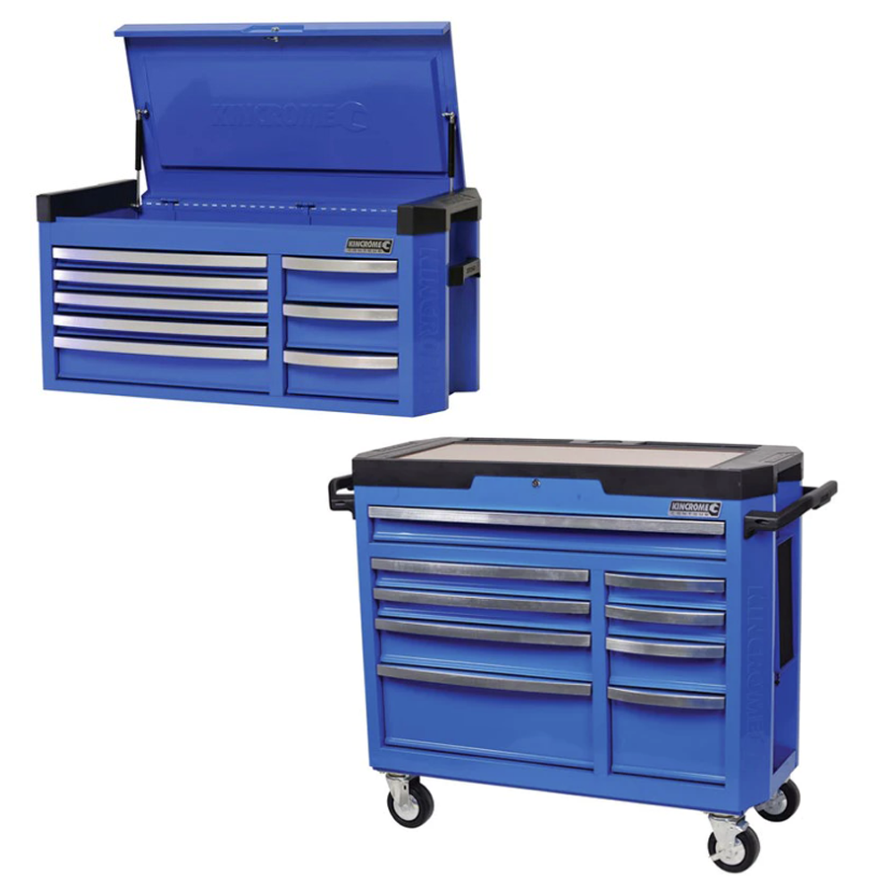 *Scratch 'n Dent* Kincrome Tool Chest and Trolley Combo 17 Drawer 42" Contour P7702