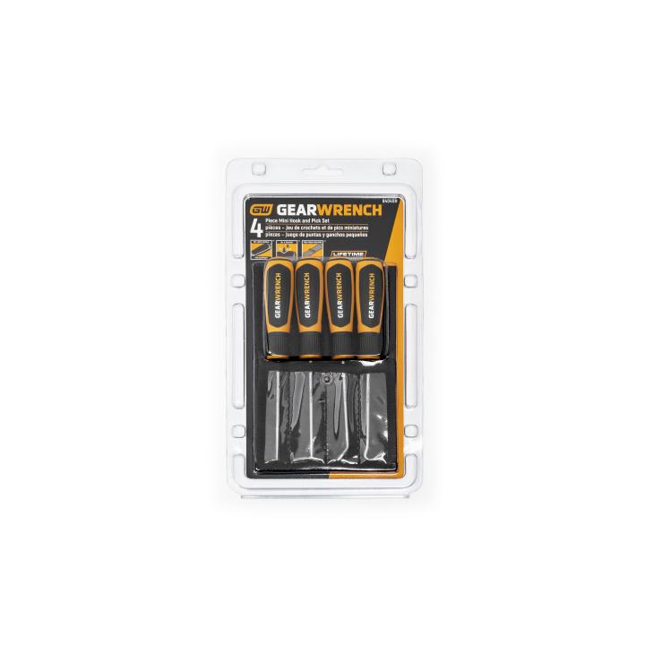 Mini Hook & Pick 4Pce Set 84040H by Gearwrench