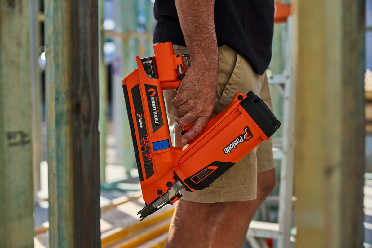 Paslode Pair FrameMaster NightWolf & Angled TrimMaster Twin Combo Kit - SNW0516