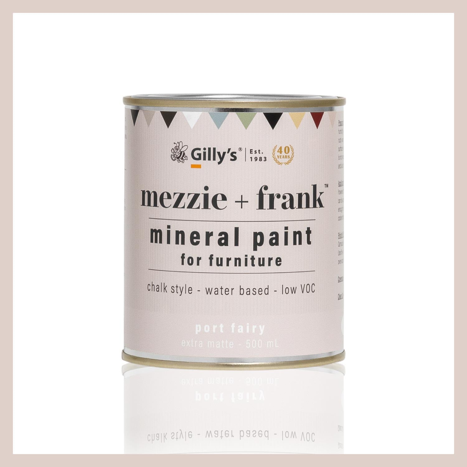 Mezzie + Frank Chalk Style Mineral Paint by Gilly's