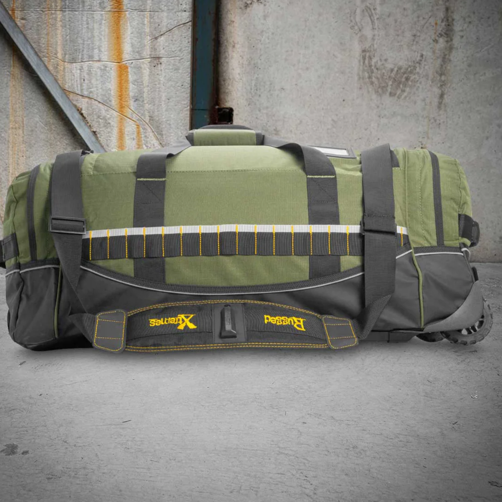 Large Wheeled FIFO Transit Canvas Bag RX05C131W by Rugged Xtremes