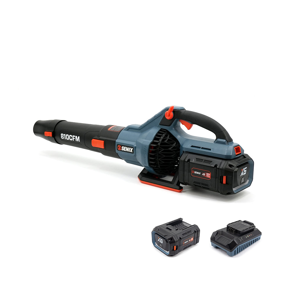 SENIX X6 60V Brushless 1,380m³/hr Blower Kit BLAX6-M1-EU - 4