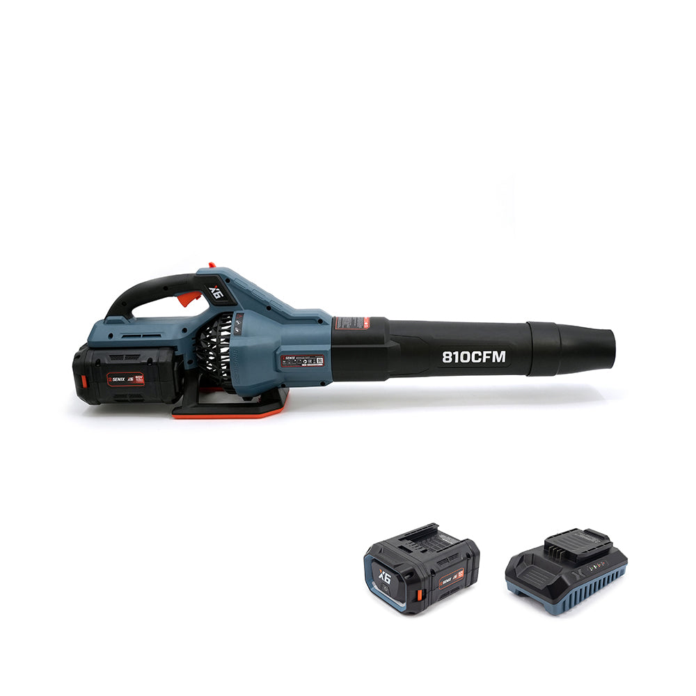 SENIX X6 60V Brushless 1,380m³/hr Blower Kit BLAX6-M1-EU - 5