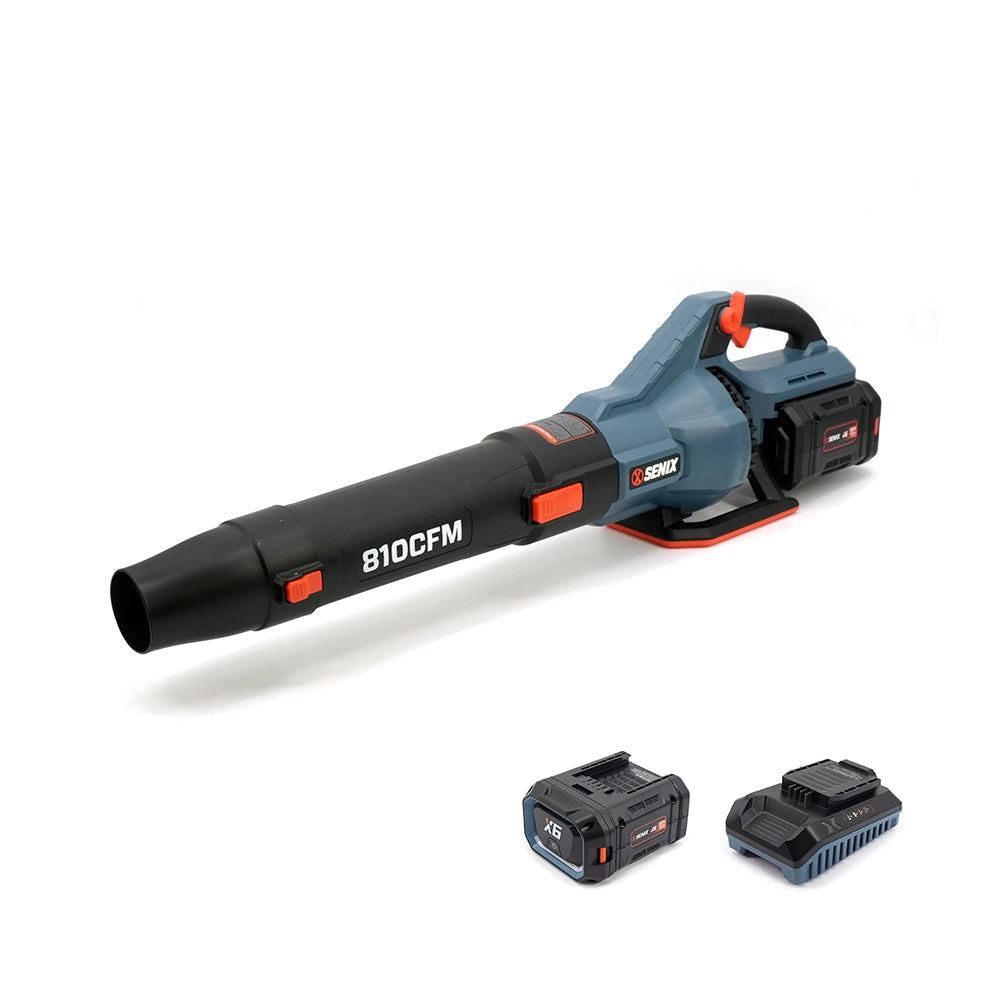SENIX X6 60V Brushless 1,380m³/hr Blower Kit BLAX6-M1-EU - 8
