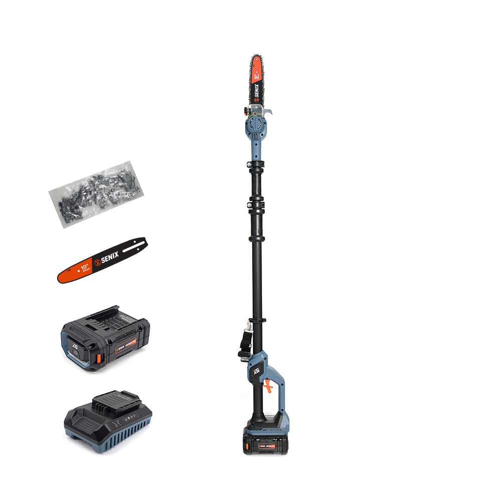 SENIX X6 60V Brushless 25cm (10") Pole Saw Kit CSPX6-M-EU - 4