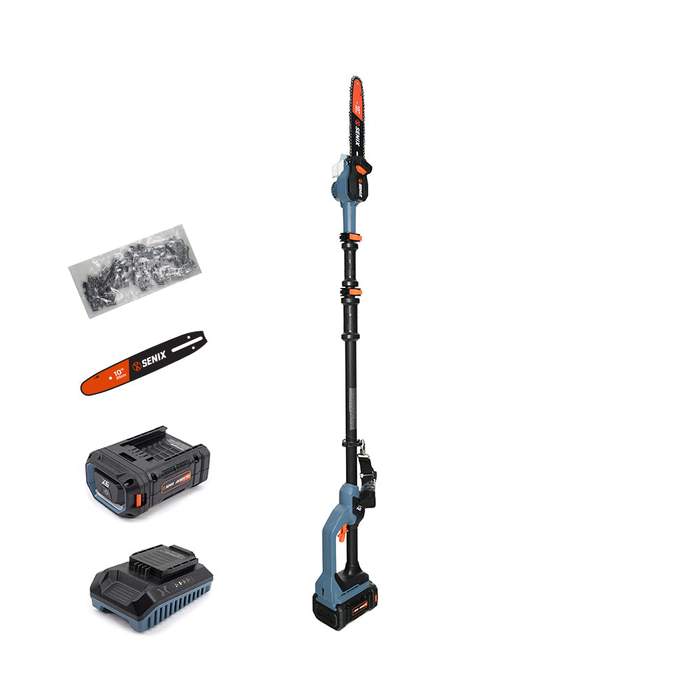 SENIX X6 60V Brushless 25cm (10") Pole Saw Kit CSPX6-M-EU - 8