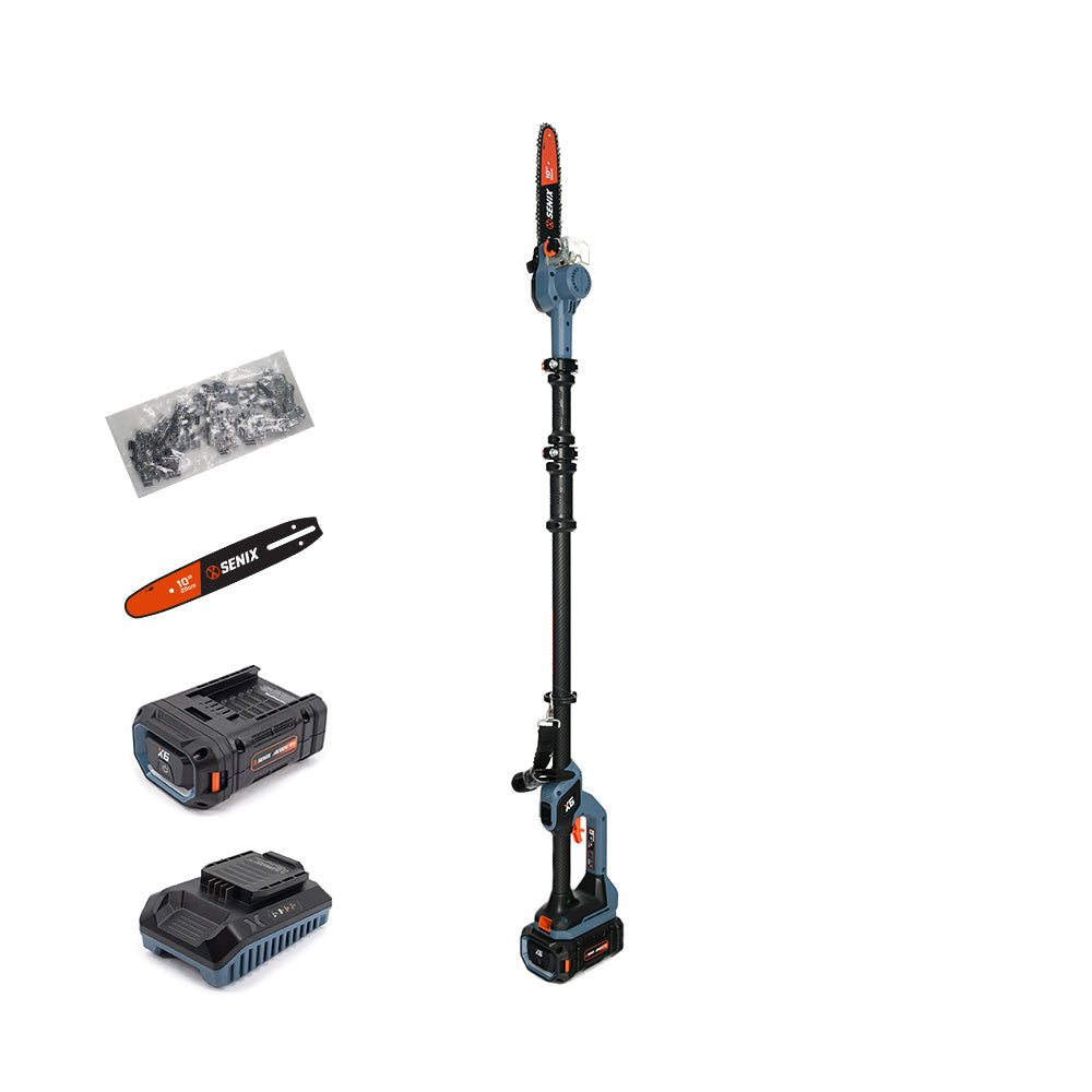 SENIX X6 60V Brushless 25cm (10") Pole Saw Kit CSPX6-M-EU - 9