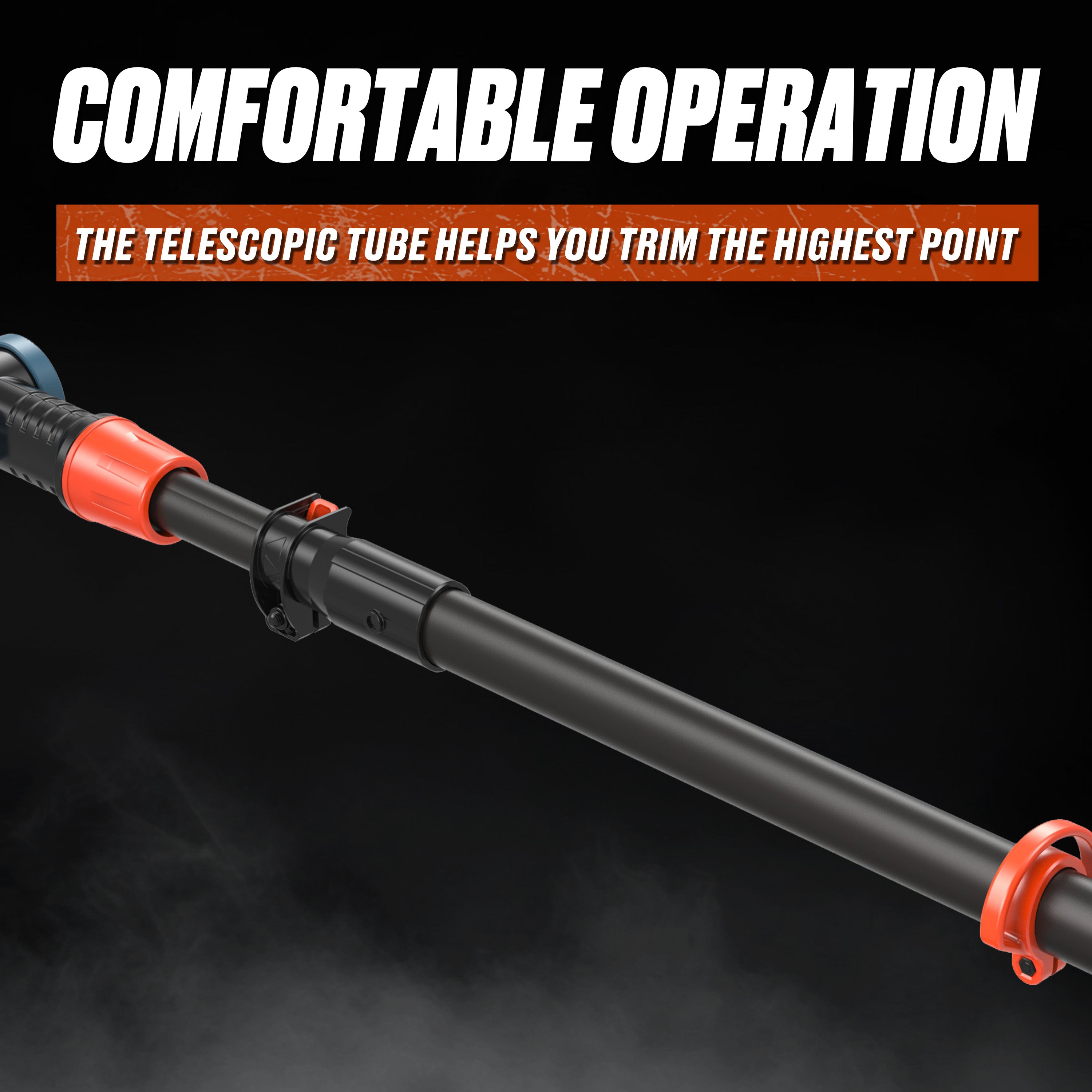 SENIX X2 18V 45cm (18") Pole Hedge Trimmer Kit HTPX2-M-EU - 10